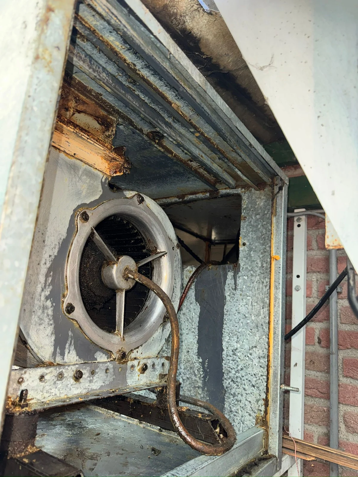 Professionele horecareiniging in Liessel tijdens het project, projectfoto 7.